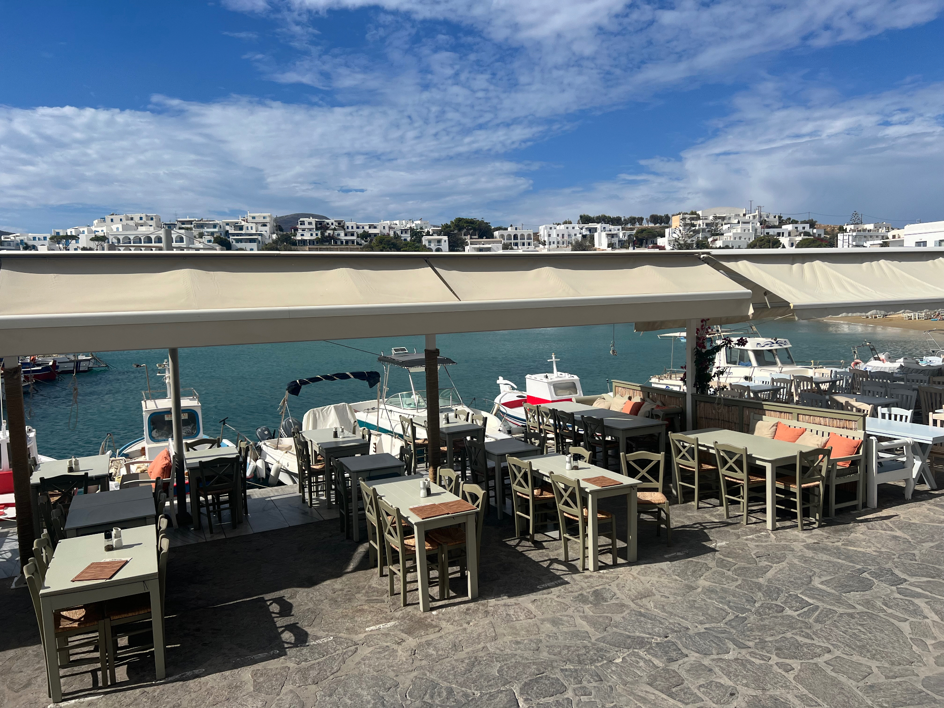 Aspro Chorio coastline, South Paros